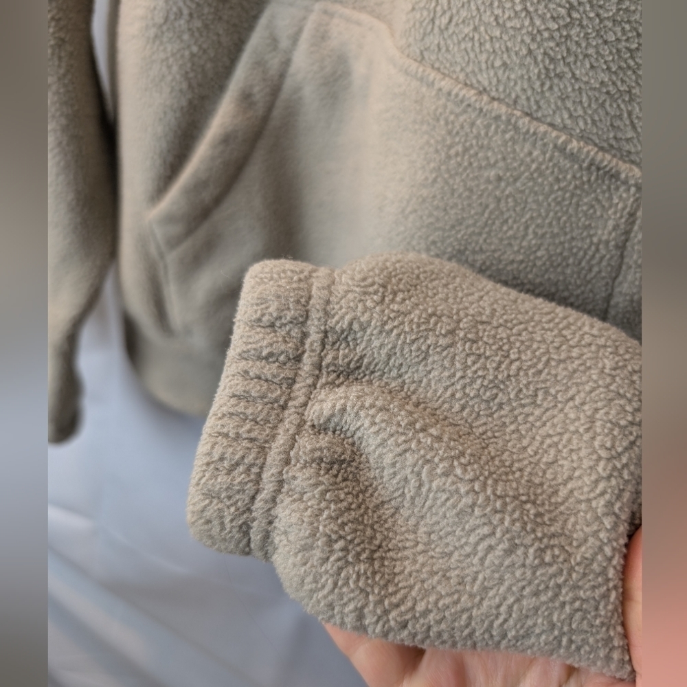 Essentials Polar Fleece Hoodie size XS oversized in EUC - Picture 11 of 13